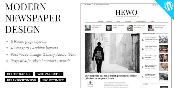 HelloWorld - Modern Magazine WordPress Theme HelloWorld - Modern Magazine WordPress Theme