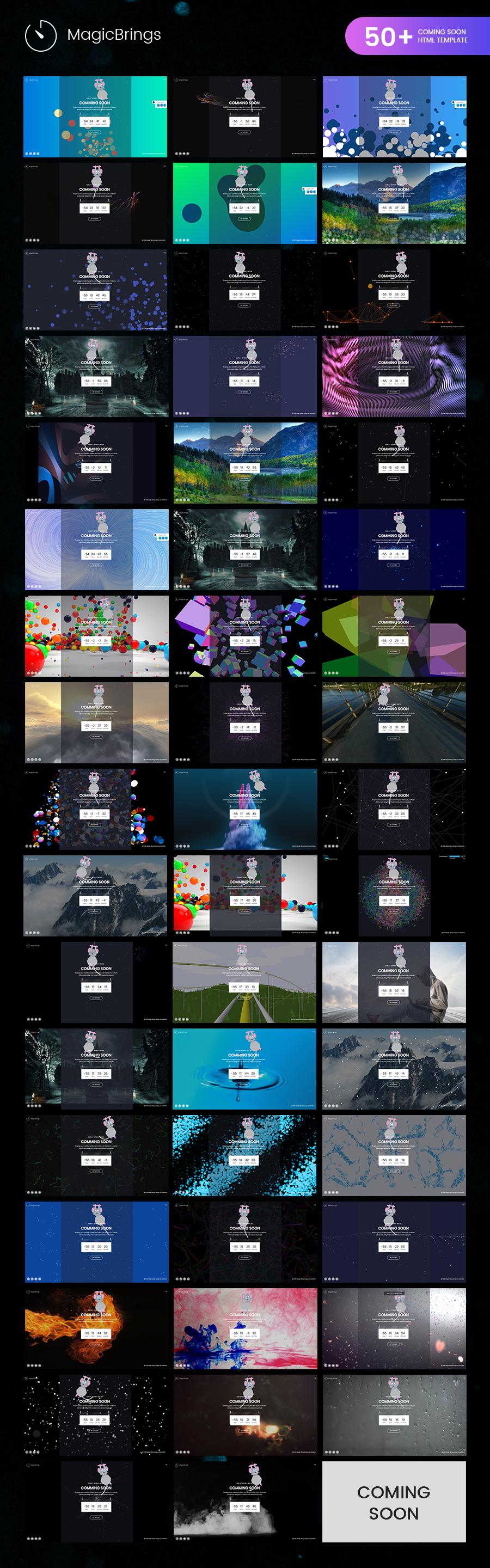 Magic Brings | Ultimate Coming Soon HTML Template screenshot 1