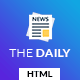 The Daily – Trendy Blog, News & Magazine HTML Template