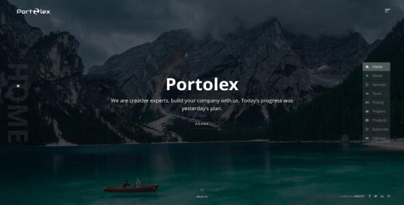Portolex - Creative Website Template for Agency, Business and Portfolio screenshot 5