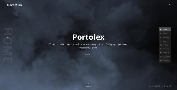 Portolex - Creative Website Template for Agency, Business and Portfolio screenshot 6