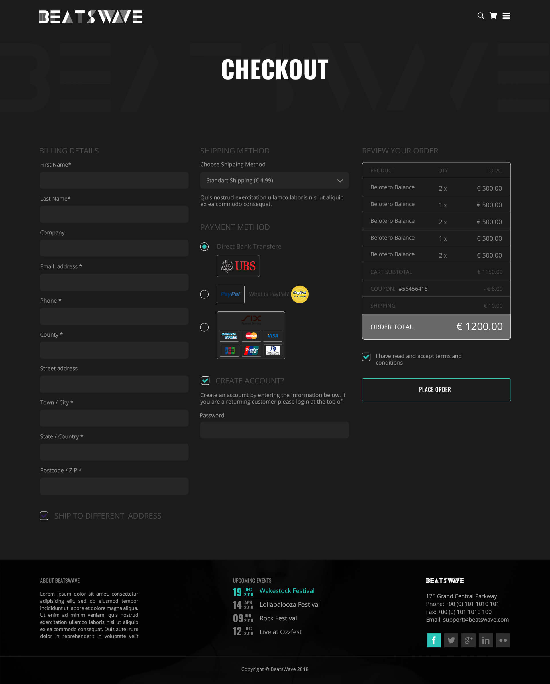 Beatswave | PSD Designed Template for Bands, Musicians, Artists and the Music Industry screenshot 16