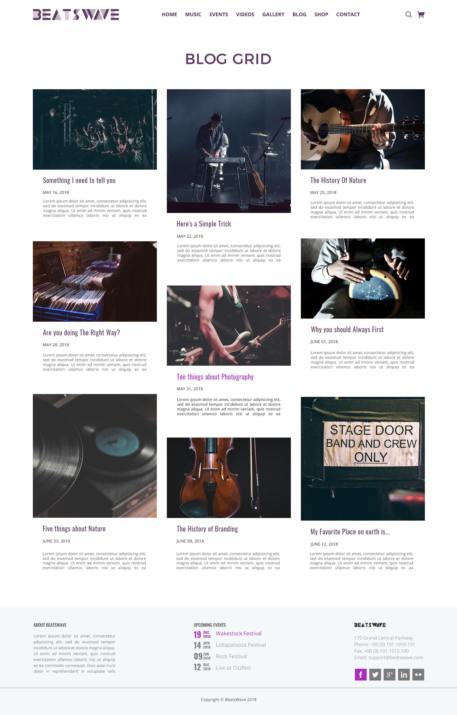 Beatswave | PSD Designed Template for Bands, Musicians, Artists and the Music Industry screenshot 34