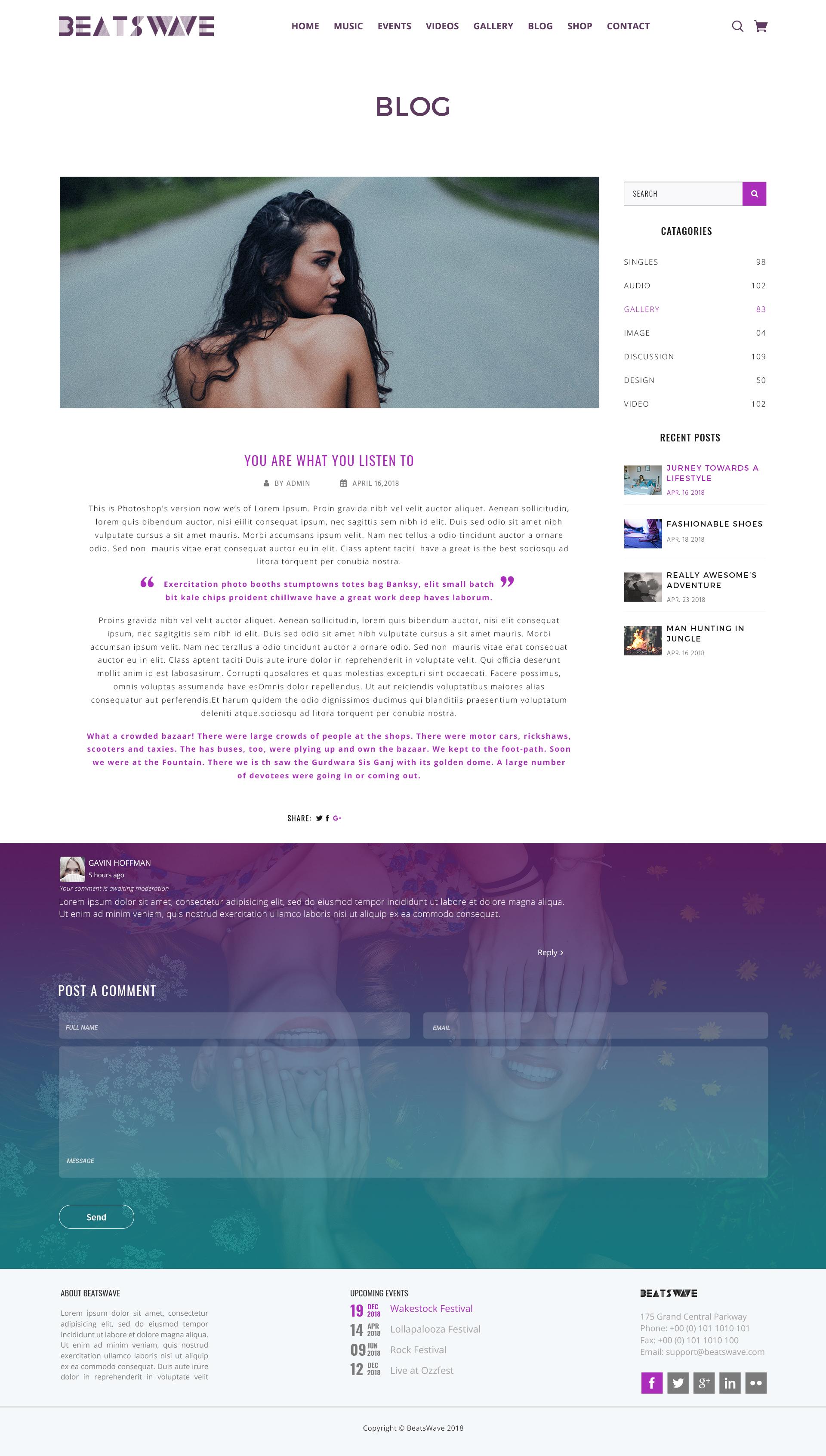 Beatswave | PSD Designed Template for Bands, Musicians, Artists and the Music Industry screenshot 35