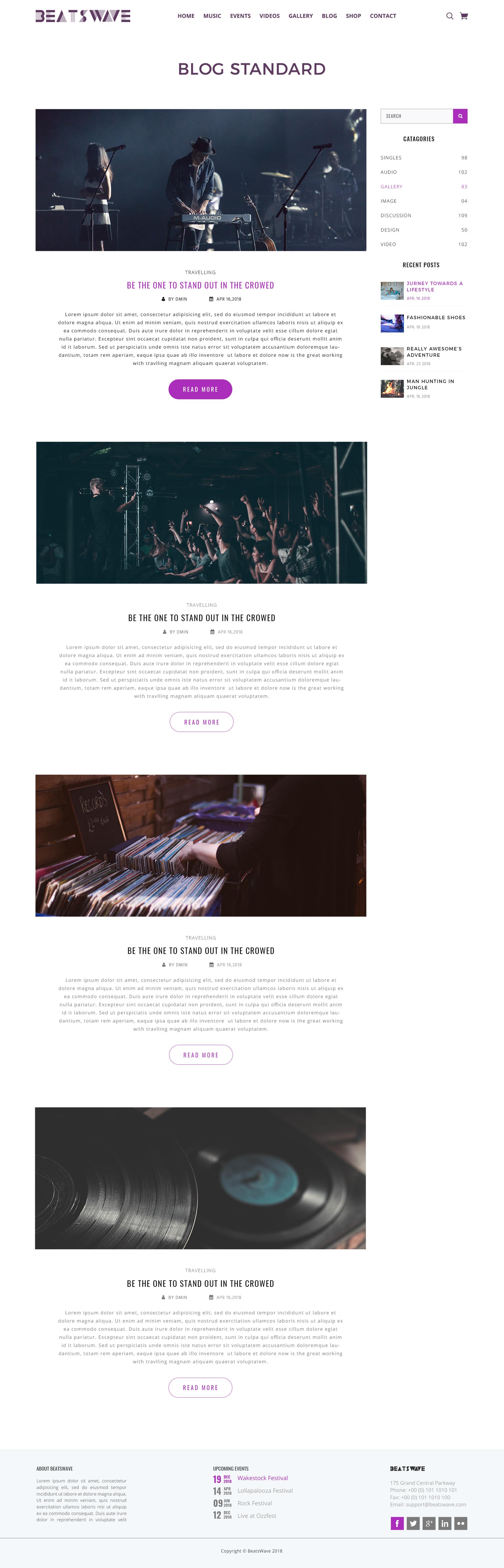 Beatswave | PSD Designed Template for Bands, Musicians, Artists and the Music Industry screenshot 36