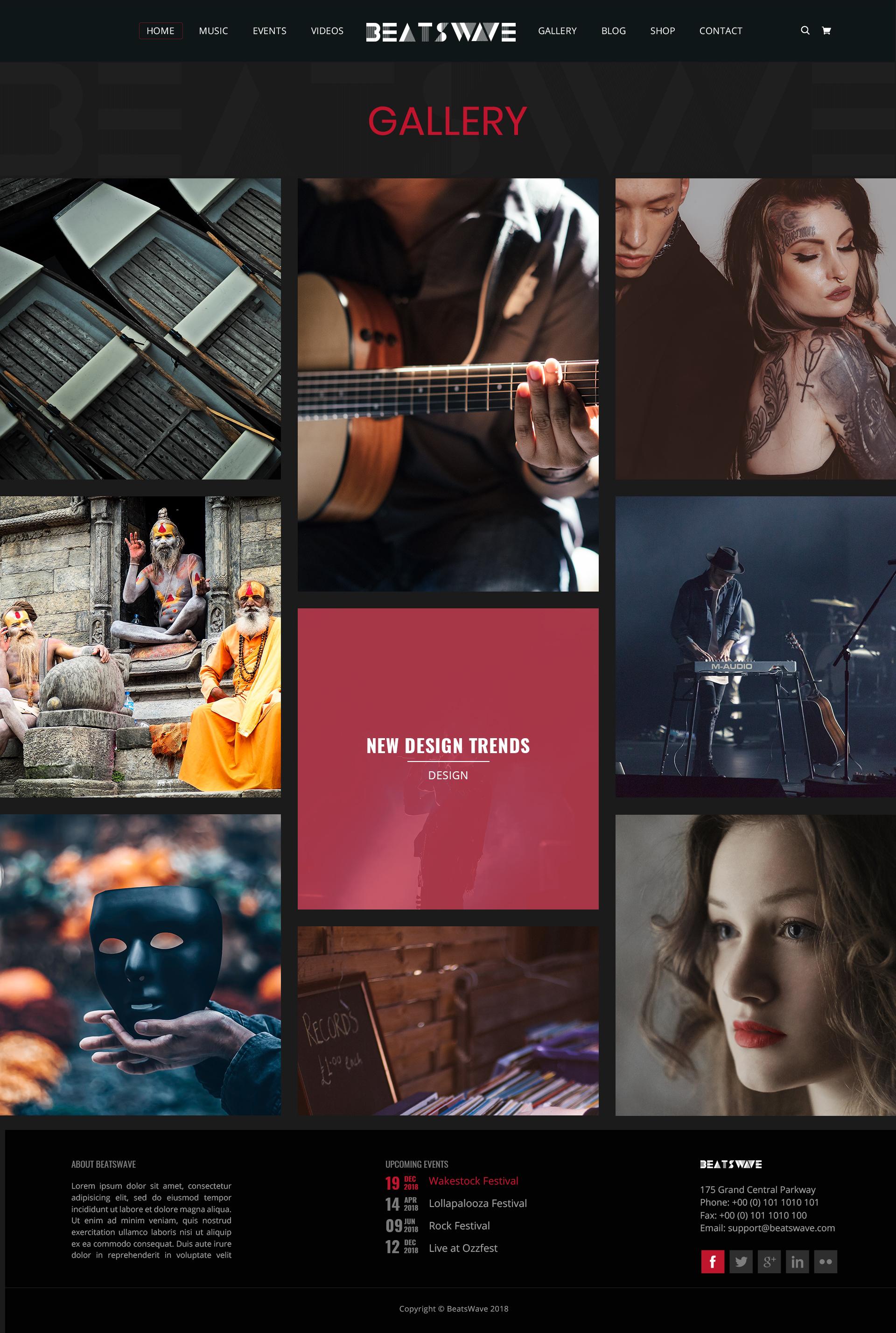 Beatswave | PSD Designed Template for Bands, Musicians, Artists and the Music Industry screenshot 53