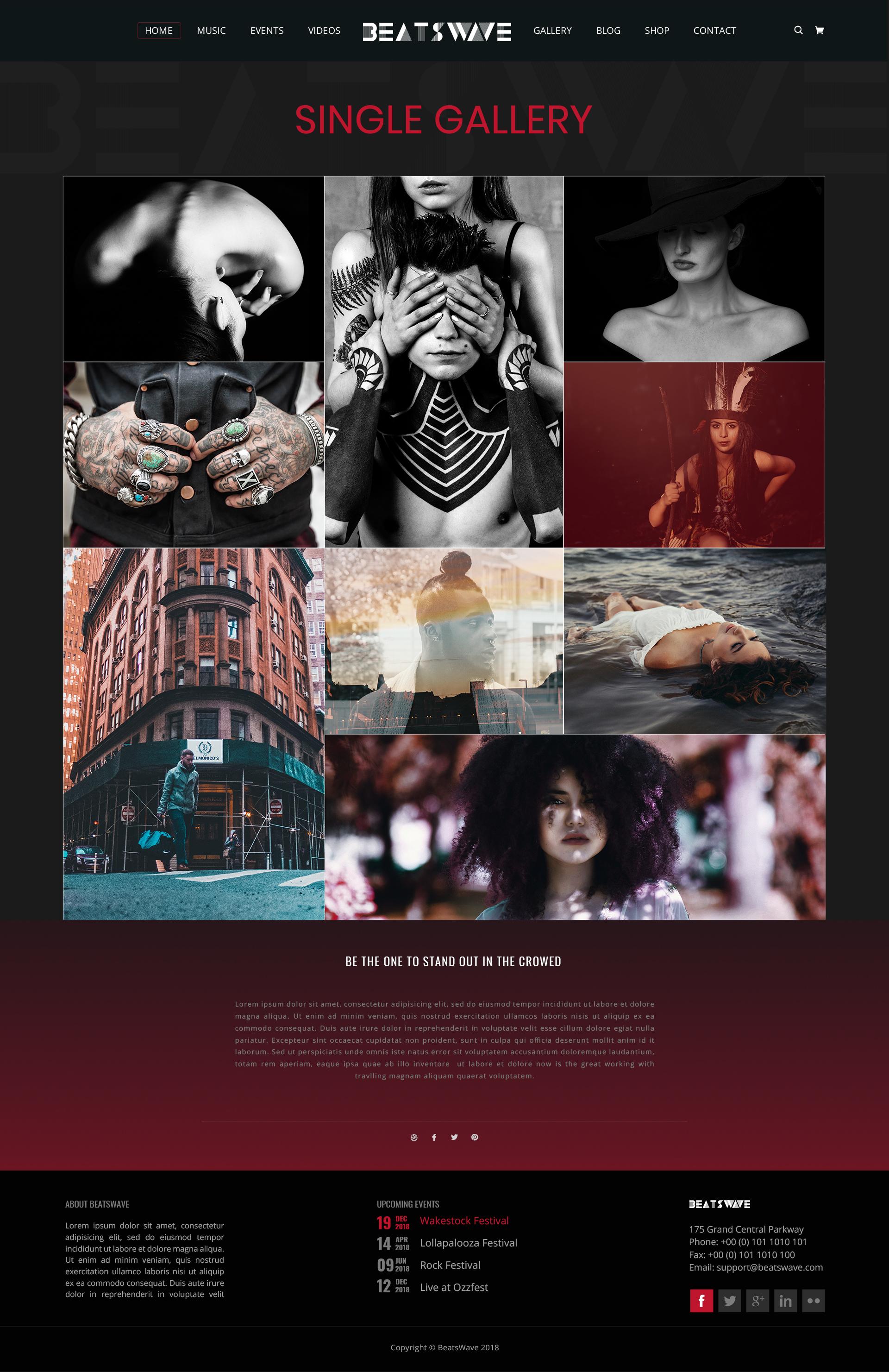 Beatswave | PSD Designed Template for Bands, Musicians, Artists and the Music Industry screenshot 54