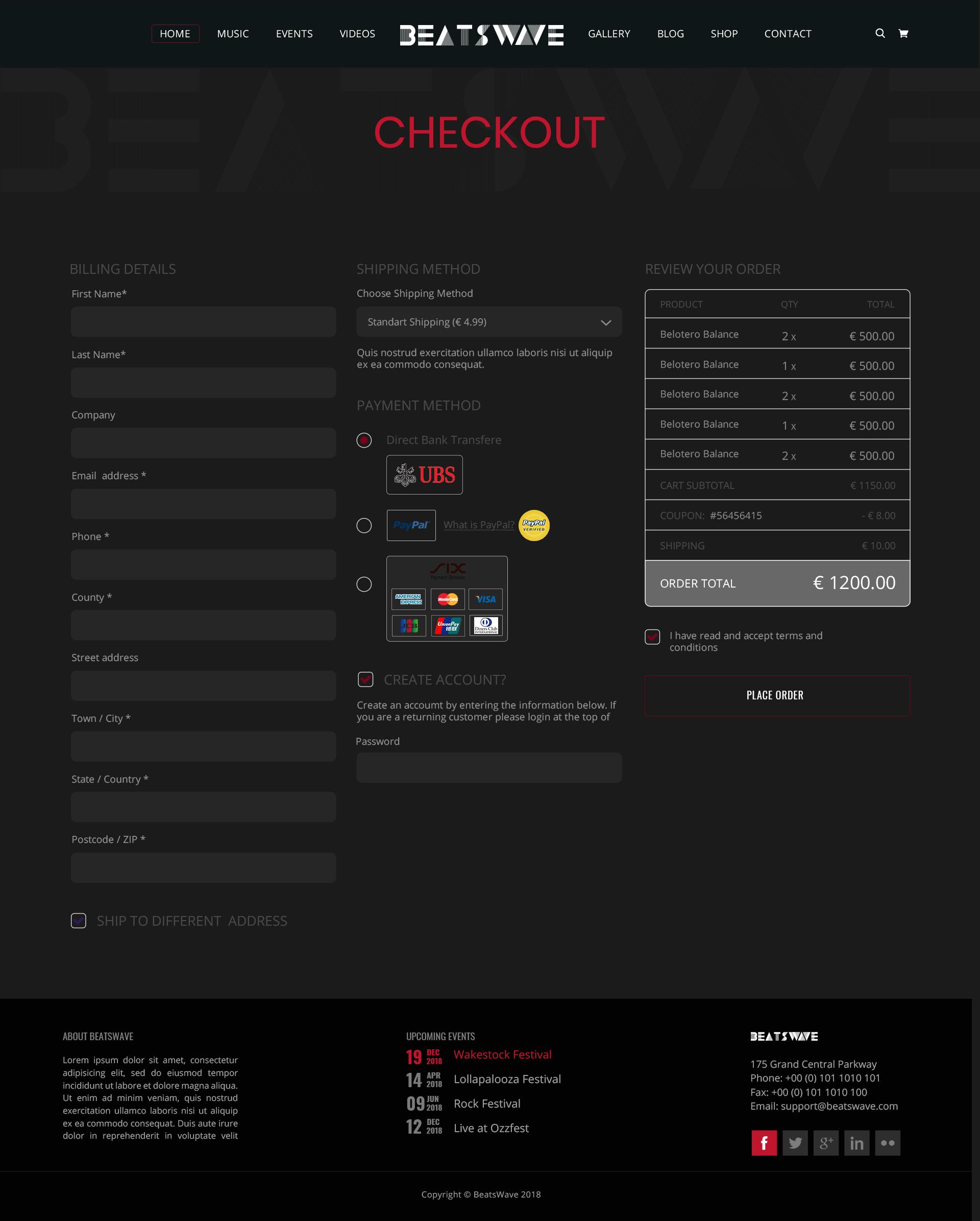 Beatswave | PSD Designed Template for Bands, Musicians, Artists and the Music Industry screenshot 60