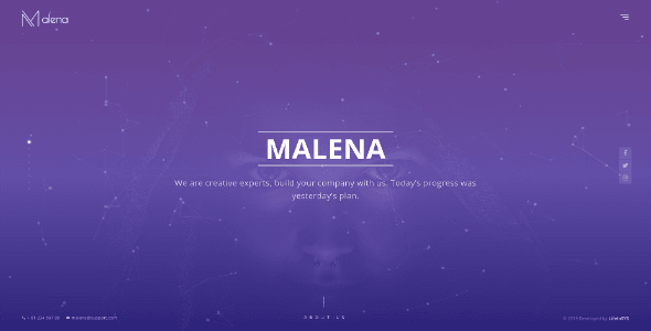 Malena - Creative Portfolio Template Malena - Creative Portfolio Template - Portfolio