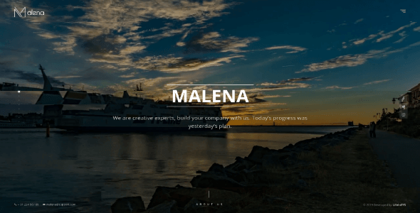 Malena - Creative Portfolio Template screenshot 6