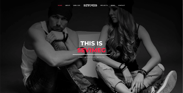 Sevimeg - Creative Photography Portfolio Template screenshot 2