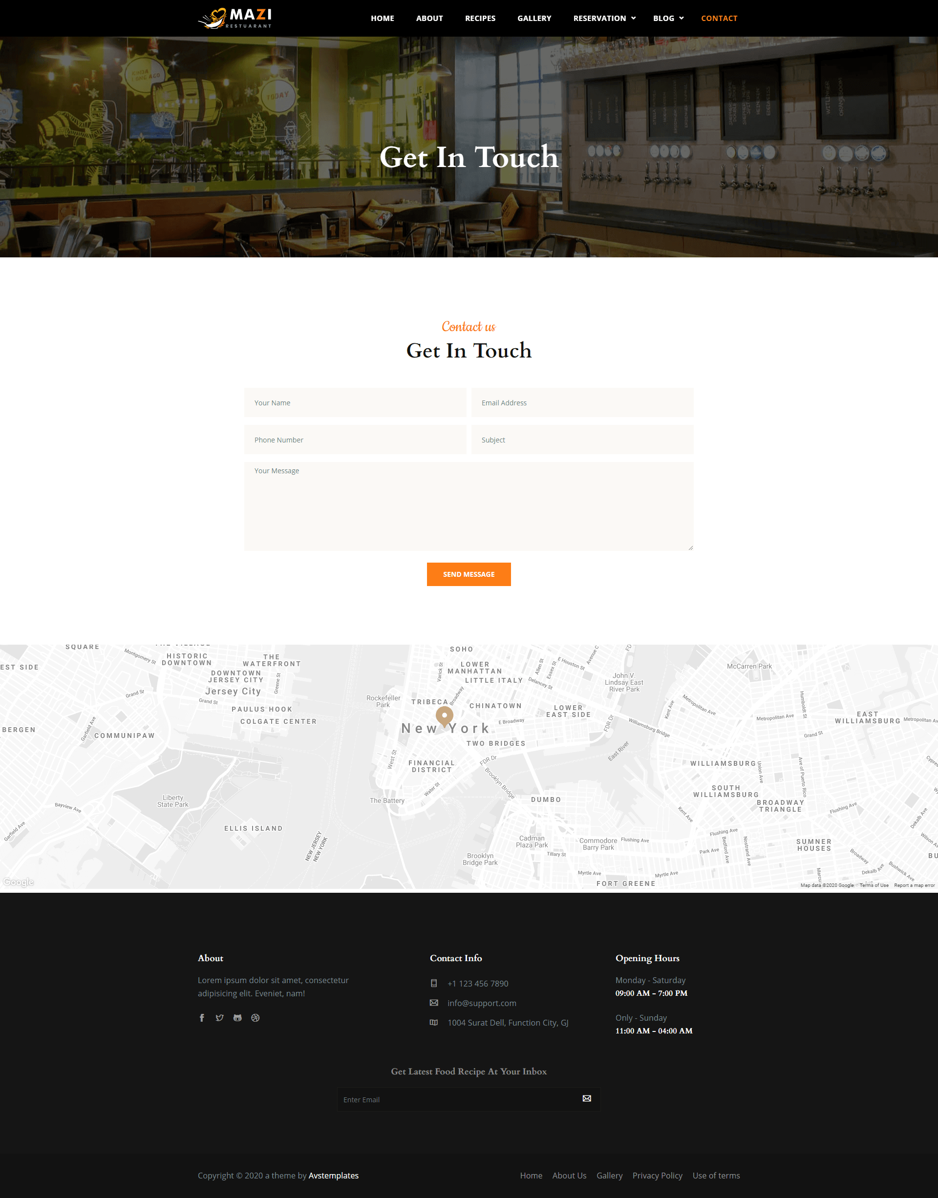 Mazi - Fast Food & Restaurant HTML Template screenshot 12