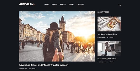 Vlog - WordPress video theme for blog, magazine & videography