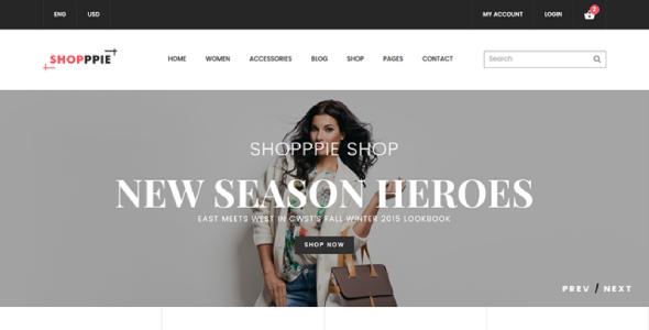 Shopppie - Ecommerce Fashion Template