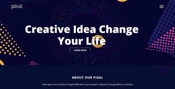 Pixal – Creative Multipurpose HTML Template Pixal – Creative Multipurpose HTML Template - Creative