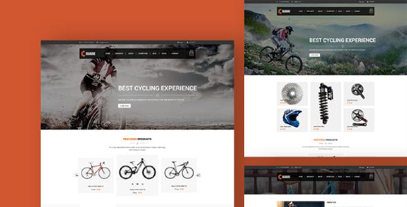 Rideo - Bicycle eCommerce HTML Template