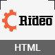 Rideo - Bicycle eCommerce HTML Template