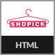 Shopick – Fashion eCommerce Responsive Bootstrap Template