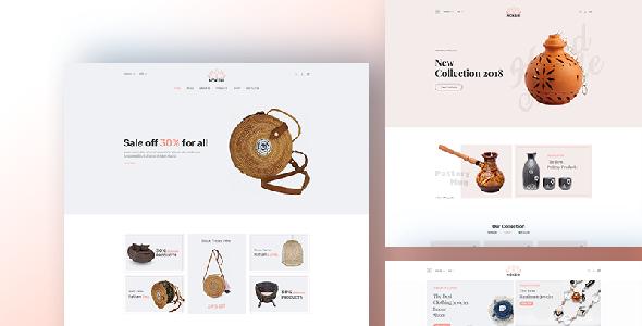 Nokshi – Handmade & Craft Bootstrap 4 Template Nokshi – Handmade & Craft Bootstrap 4 Template