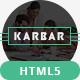 Karbar – Corporate Multipurpose Bootstrap 4 Template