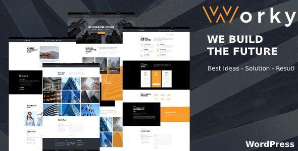 Worky lite - Architectural Modern Elementor WordPress Theme Worky lite - Architectural Modern Elementor WordPress Theme
