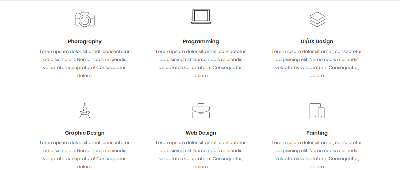 Ashmit - Personal Portfolio HTML Template screenshot 2