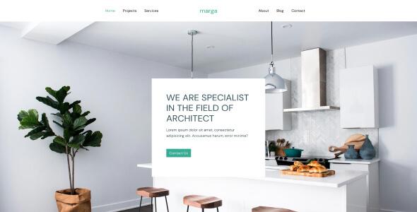 Marga - Architecture Website Template