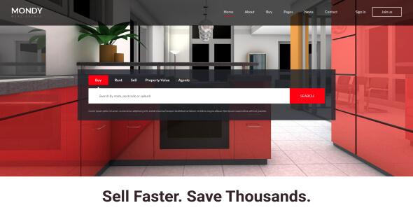Mondy - Real Estate Agency HTML Template Mondy - Real Estate Agency HTML Template