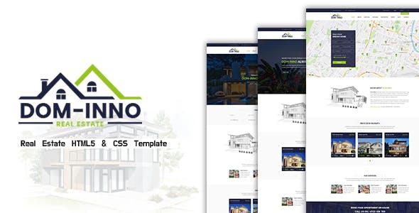 Dominno – Real Estate Responsive Template Dominno – Real Estate Responsive Template