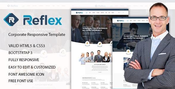 Reflex – Responsive Corporate Template - Business 