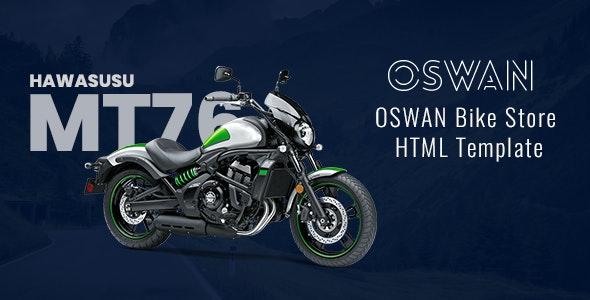 Oswan - eCommerce Bike Store Template