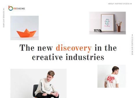 Intheme Multipurpose corporate and creative template screenshot 10