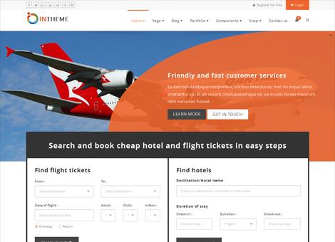 Intheme Multipurpose corporate and creative template screenshot 22