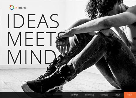 Intheme Multipurpose corporate and creative template screenshot 25