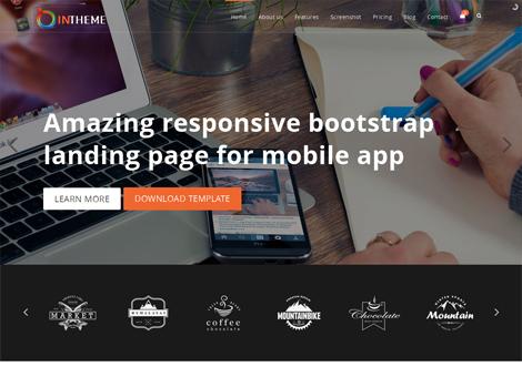 Intheme Multipurpose corporate and creative template screenshot 27