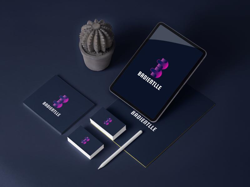 Letter B Purple - BADIENTLLE Logo screenshot 2