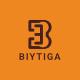 Letter B3 Concept - BIYTIGA Logo