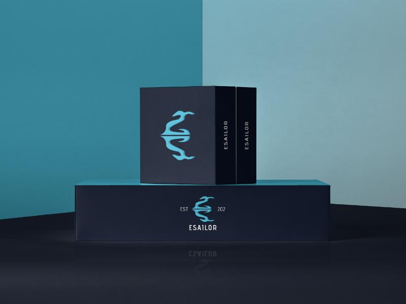 Letter E Anchor - ESAILOR Logo screenshot 4