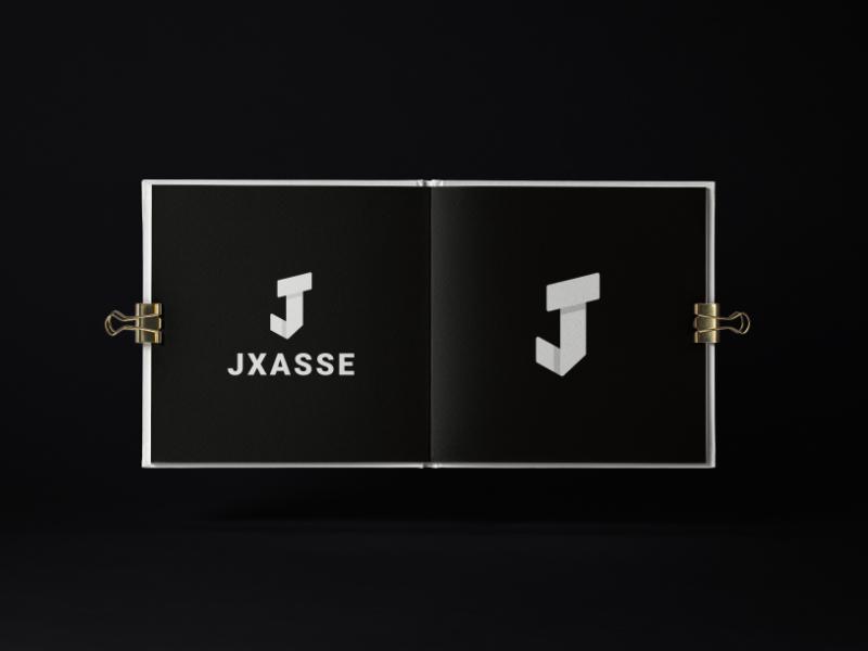 Letter J Flat Style - JXASSE Logo screenshot 1