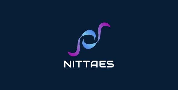 Letter N Gradient Tech - NITTAES Logo Letter N Gradient Tech - NITTAES Logo