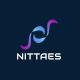 Letter N Gradient Tech - NITTAES Logo