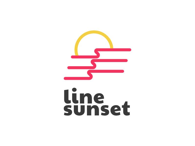 Sunset - line sunset Logo screenshot 1