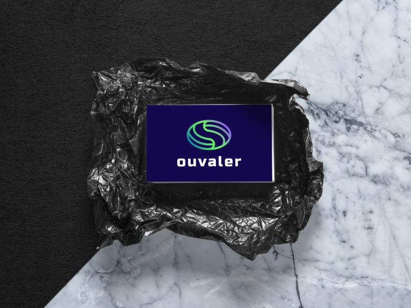 Oval line shape - ouvaler Logo screenshot 1