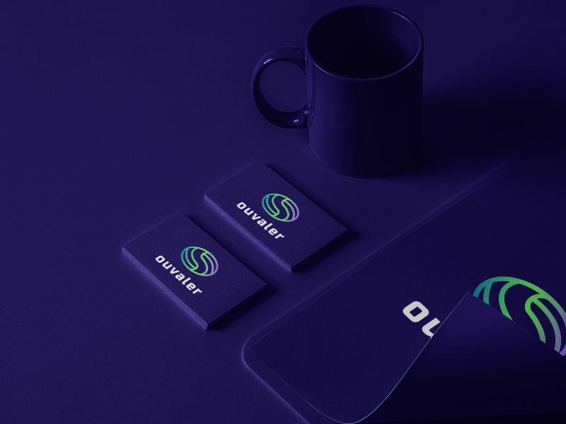 Oval line shape - ouvaler Logo screenshot 2