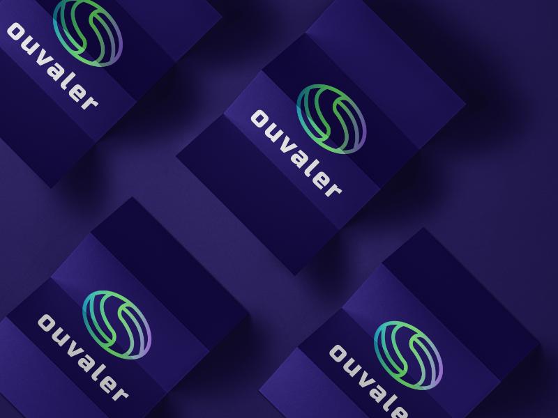 Oval line shape - ouvaler Logo screenshot 3