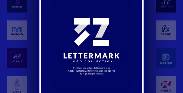 32 Lettermark - Logo Collection 32 Lettermark - Logo Collection