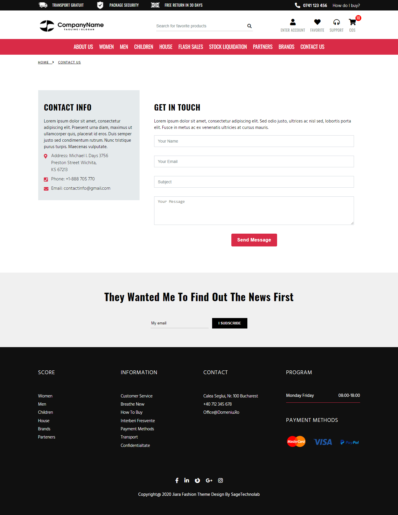 F-store - Ecommerce HTML Template screenshot 4