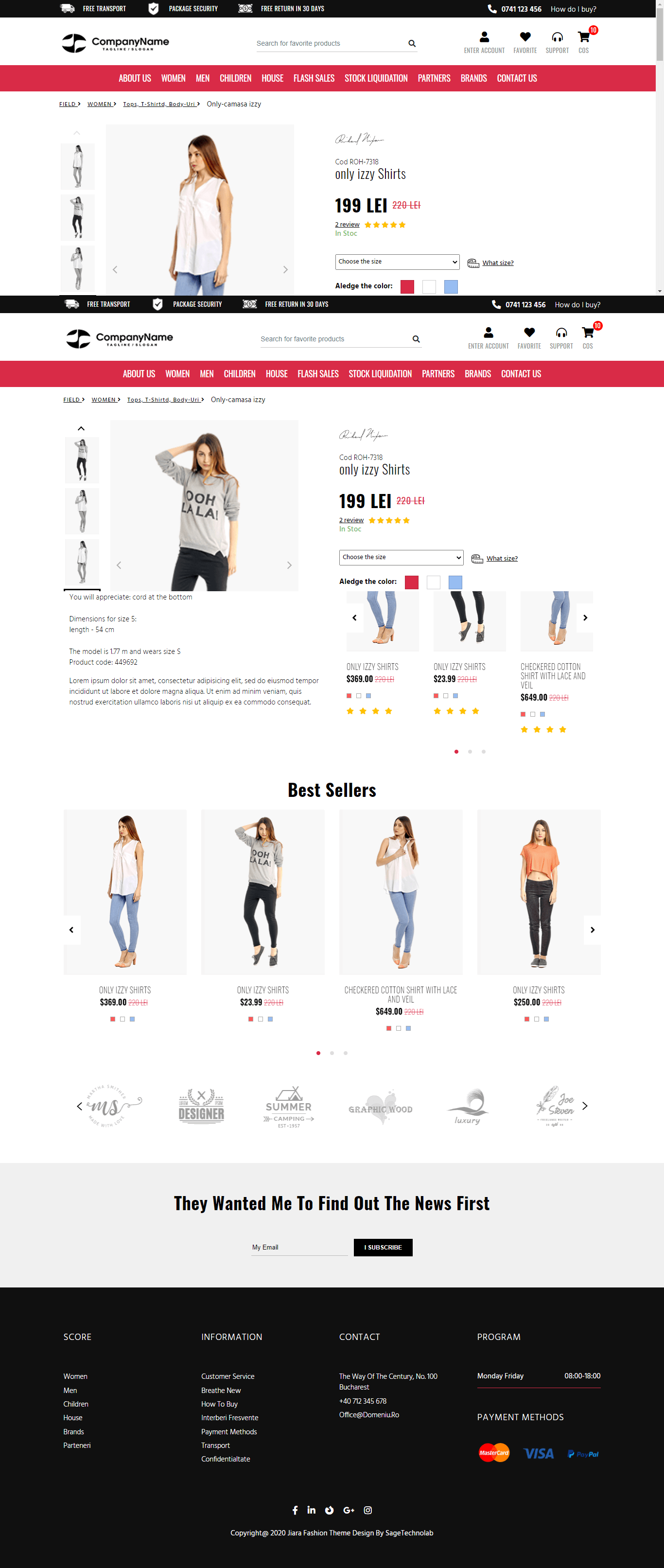 F-store - Ecommerce HTML Template screenshot 9