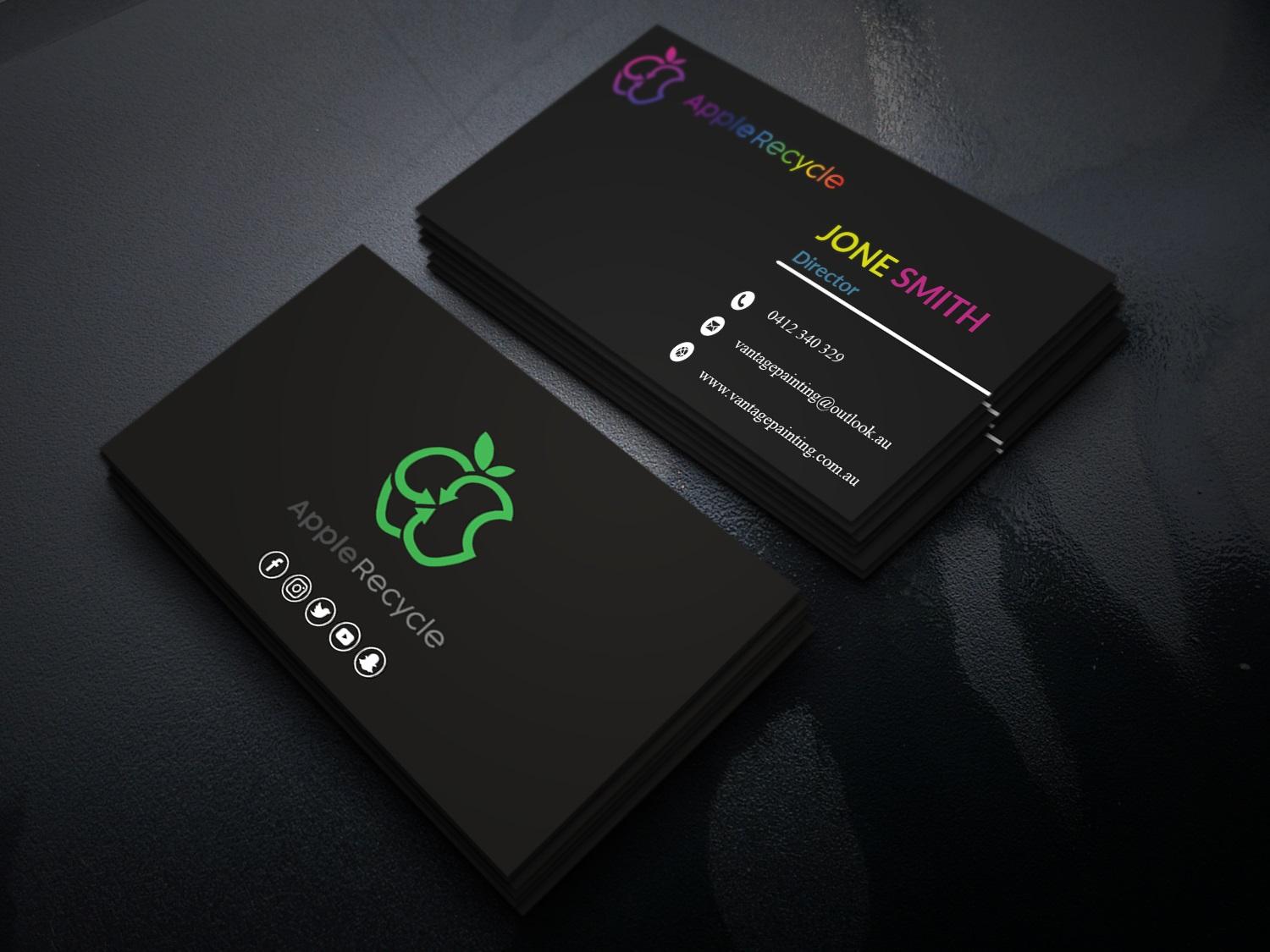 Corporate Business card design | LifeInSYS