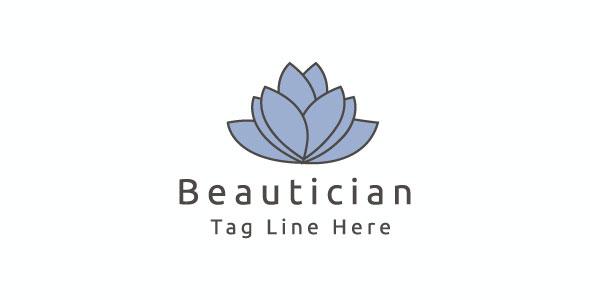 Beautician logo Beautician logo